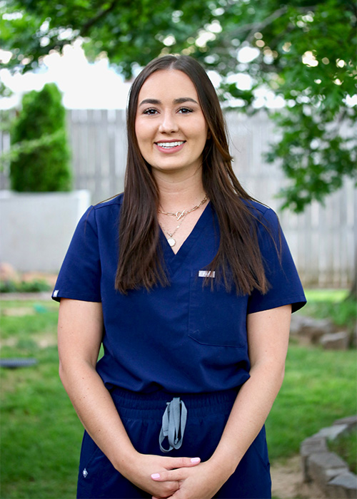 Jenna Stewart, dental assistant